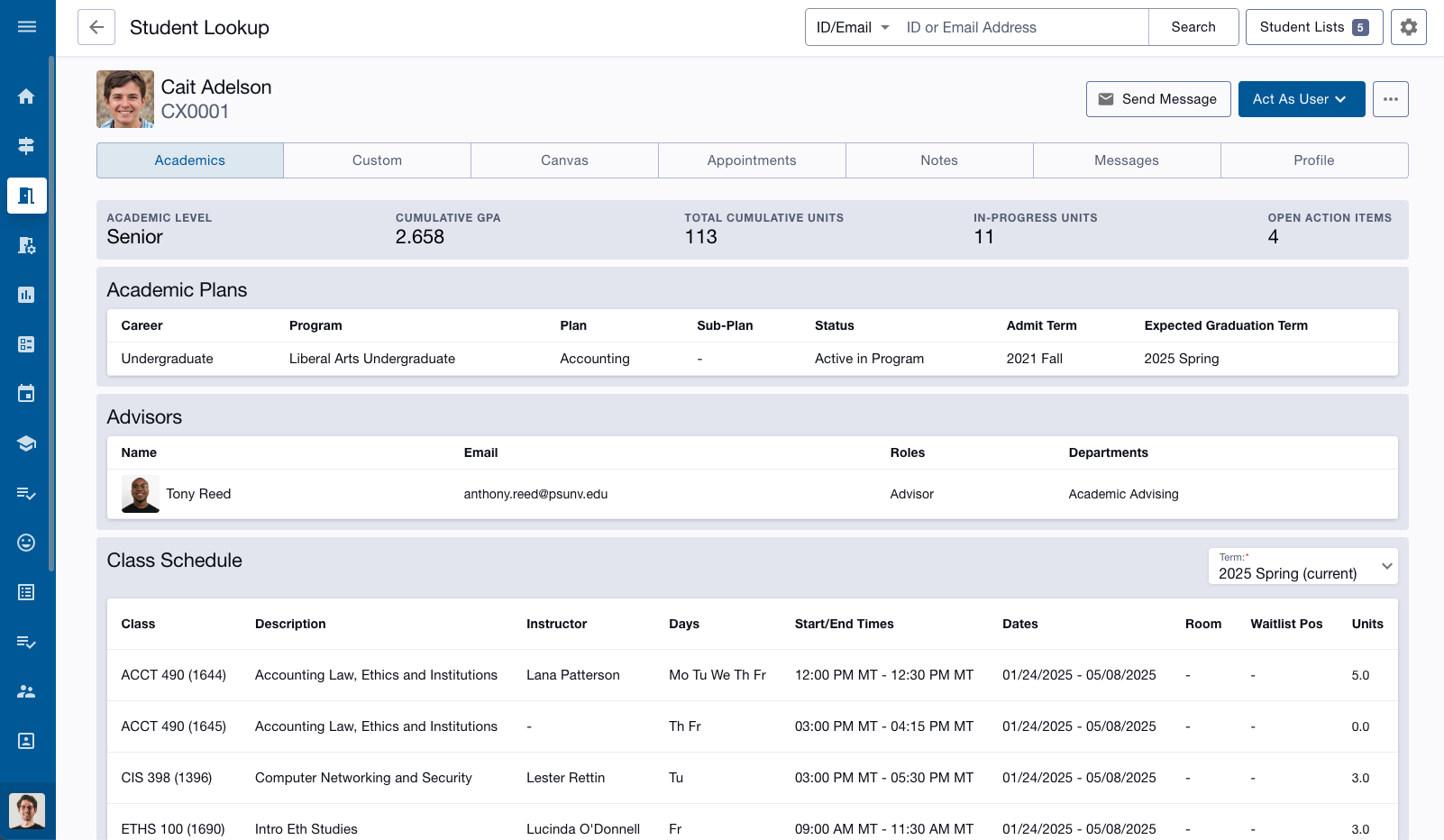 Product Interface image