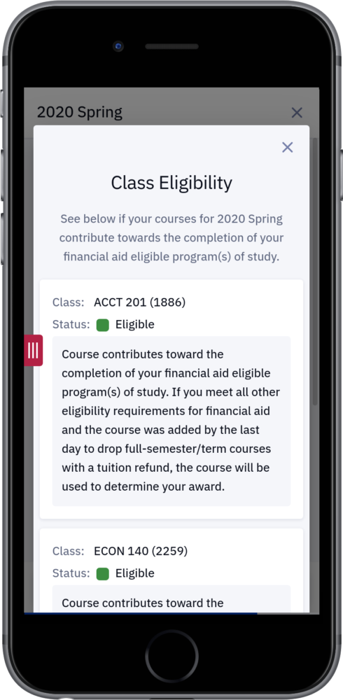 Course Eligibility