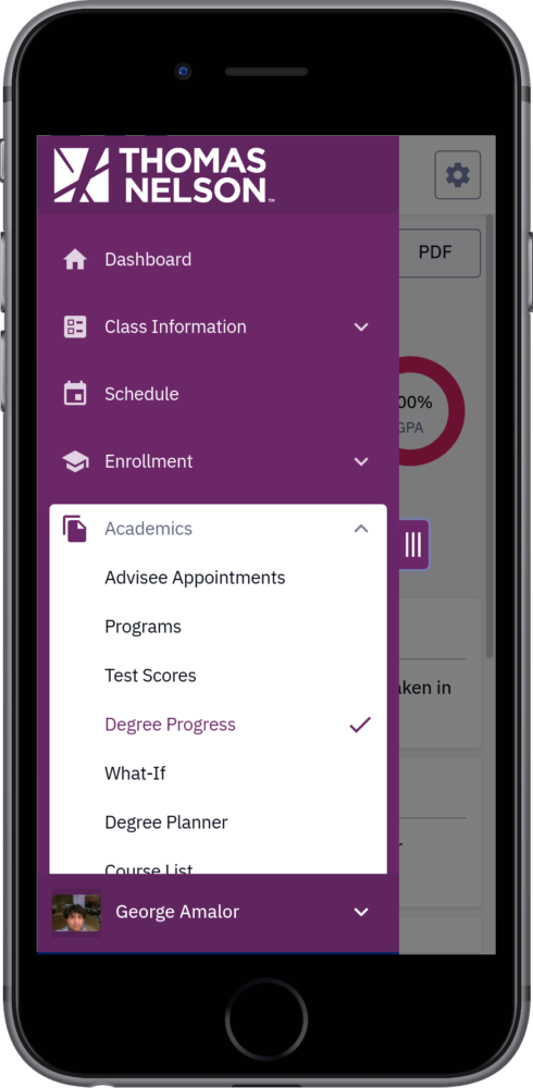 Degree Progress